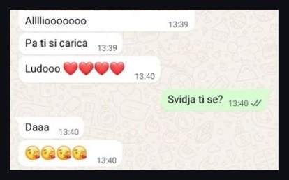 Poruka kupca Gordana